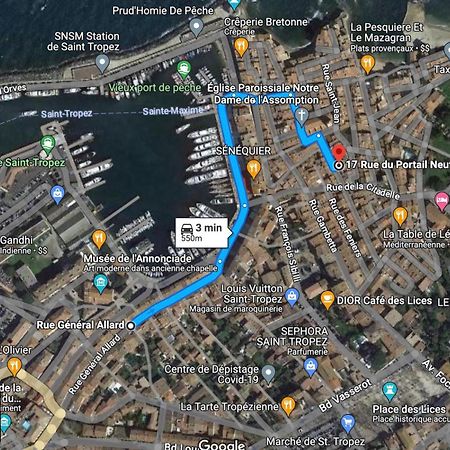 Le Caillou A La Ponche St Tropez Leilighet Saint-Tropez Eksteriør bilde